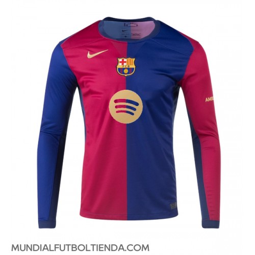 Camiseta Barcelona Primera Equipación Replica 2024-25 mangas largas